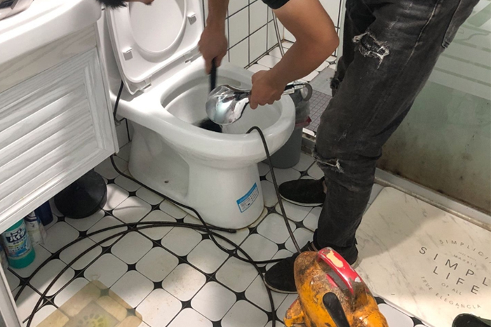 蒙山疏通下水道