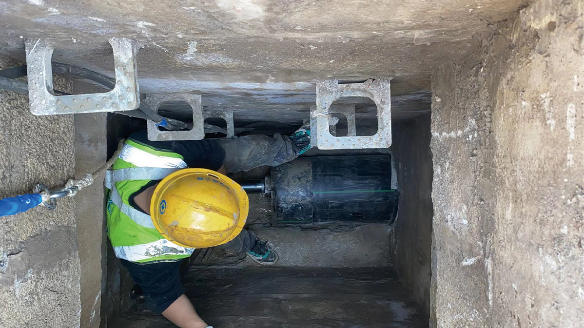 蒙山HDPE短管内衬法